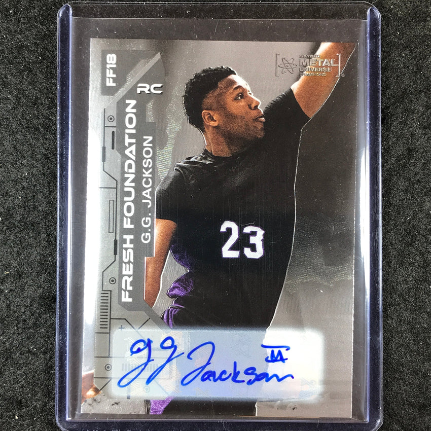 2023 Metal Universe Champions G.G. JACKSON Fresh Foundation Rookie Auto 65/99