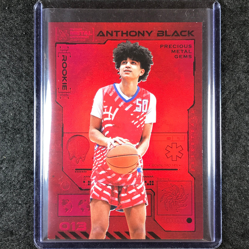 2023 Metal Universe Champions ANTHONY BLACK Rookie Red Precious Metal Gem 62/100