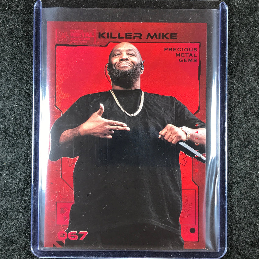 2023 Metal Universe Champions KILLER MIKE Red Precious Metal Gems 69/100 #67