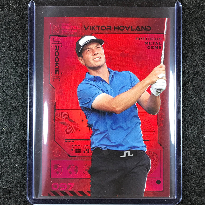 2023 Metal Universe Champions VIKTOR HOVLAND Rookie Red Metal Gems 26/100 #97