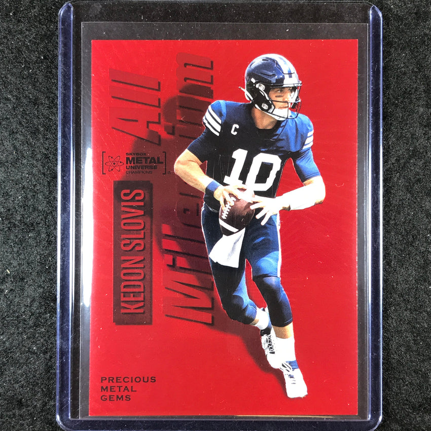 2023 Metal Universe Champions KEDON SLOVIS All-Millennium Red Metal Gems 23/100