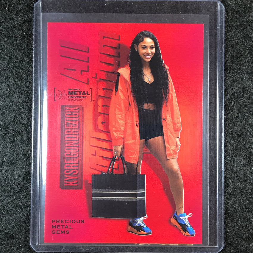 2023 Metal Universe Champions KYSRE GONDREZICK Millennium Red Metal Gems 7/100