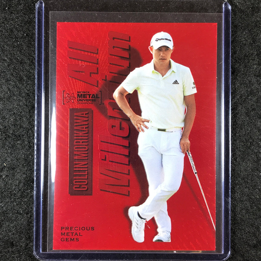 2023 Metal Universe Champions COLLIN MORIKAWA All-Millennium Red Metal Gem 9/100