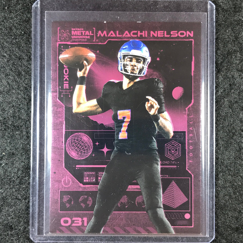 2023 Metal Universe Champions MALACHI NELSON Pink FX 64/75 #31