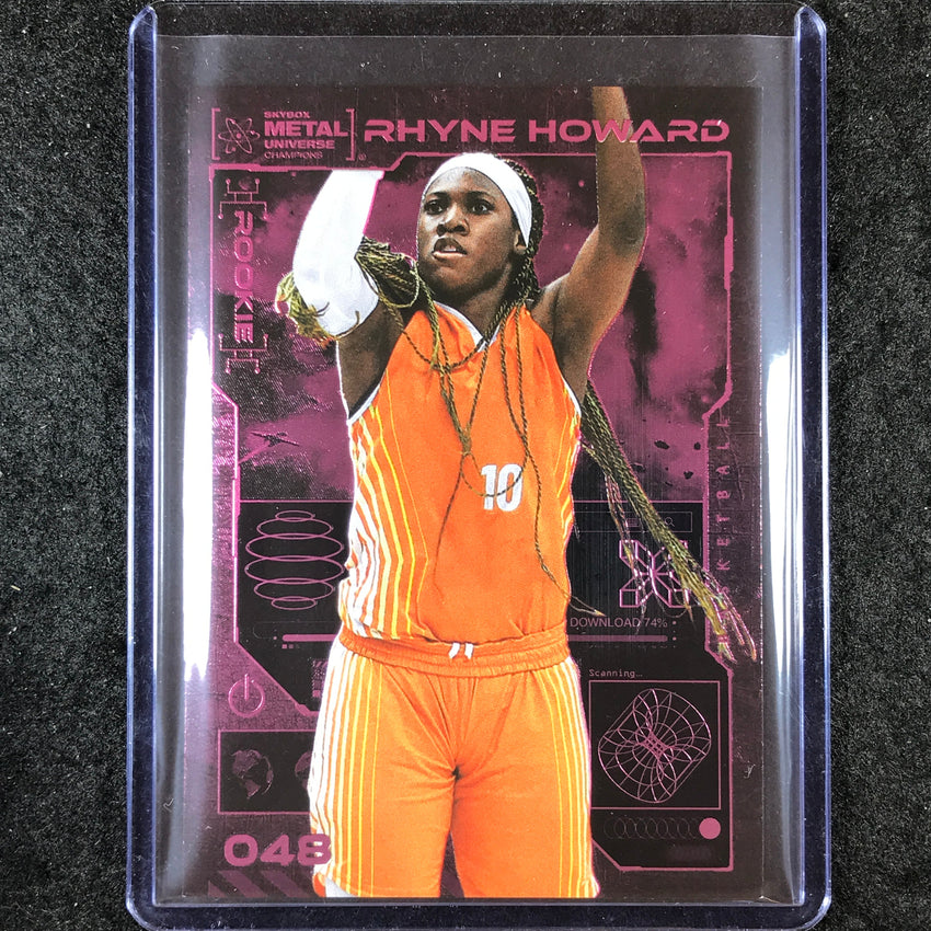 2023 Metal Universe Champions RHYNE HOWARD Rookie Pink FX 68/75 #48