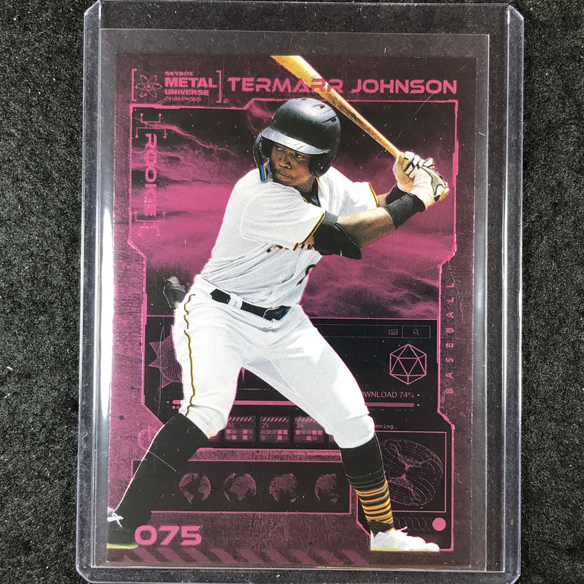 2023 Metal Universe Champions TERMARR JOHNSON Pink FX 48/75 #75