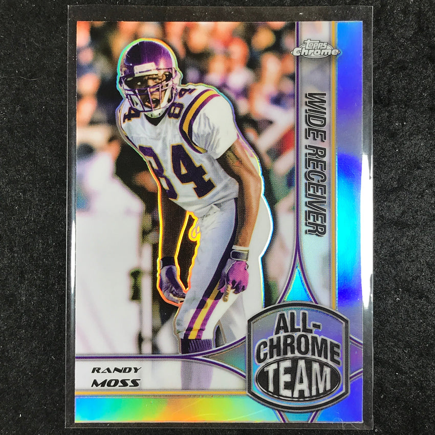 2024 Topps Chrome Football RANDY MOSS All-Chrome Team Refractor #5