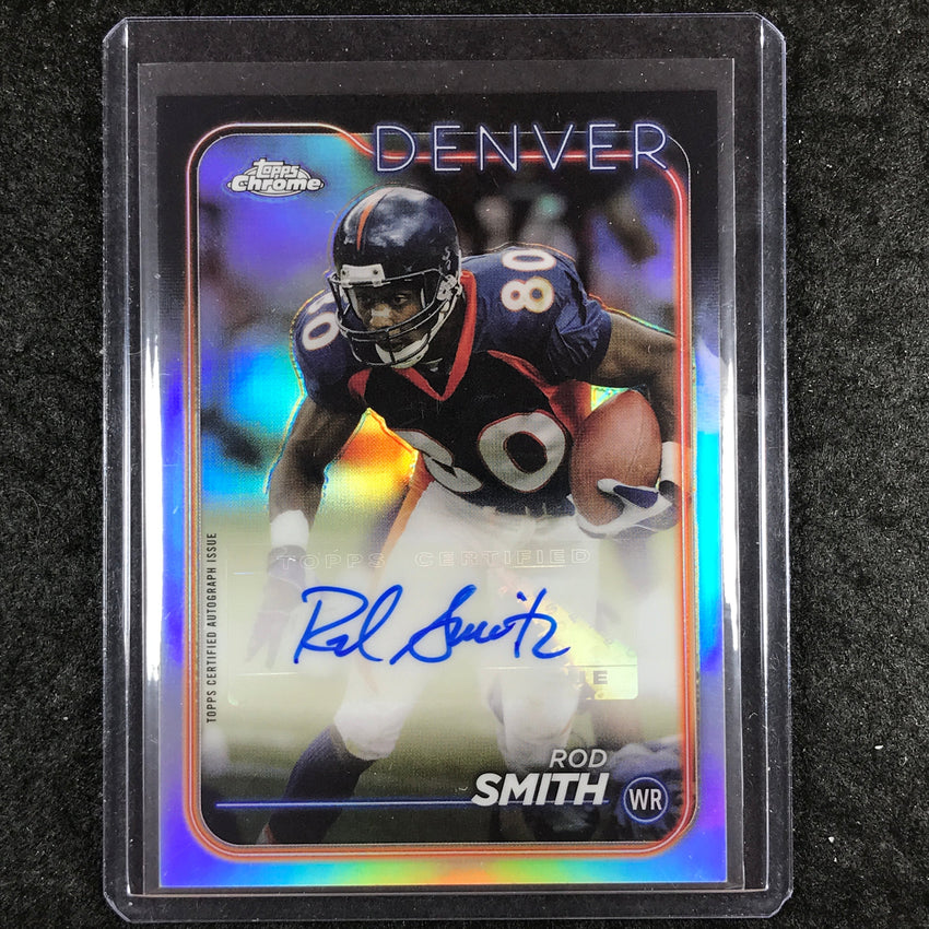 2024 Topps Chrome Football ROD SMITH Base Autograph #RSM