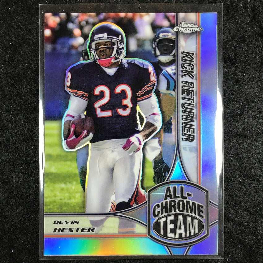 2024 Topps Chrome Football DEVIN HESTER All-Chrome Team Refractor #25