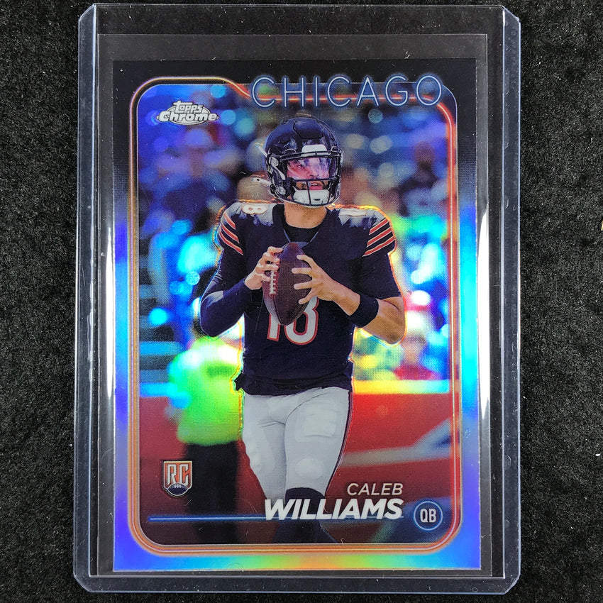 2024 Topps Chrome Football CALEB WILLIAMS Rookie Base Refractor #202