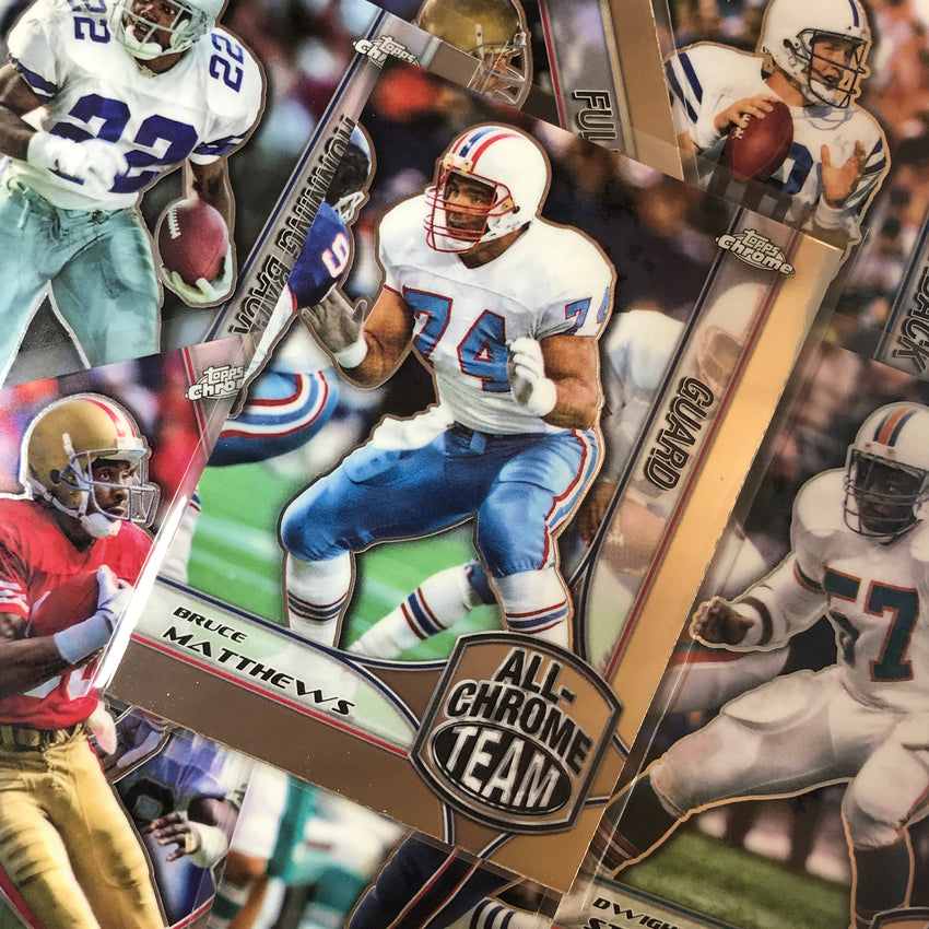2024 Topps Chrome Football DEVIN HESTER All-Chrome Team Base #25