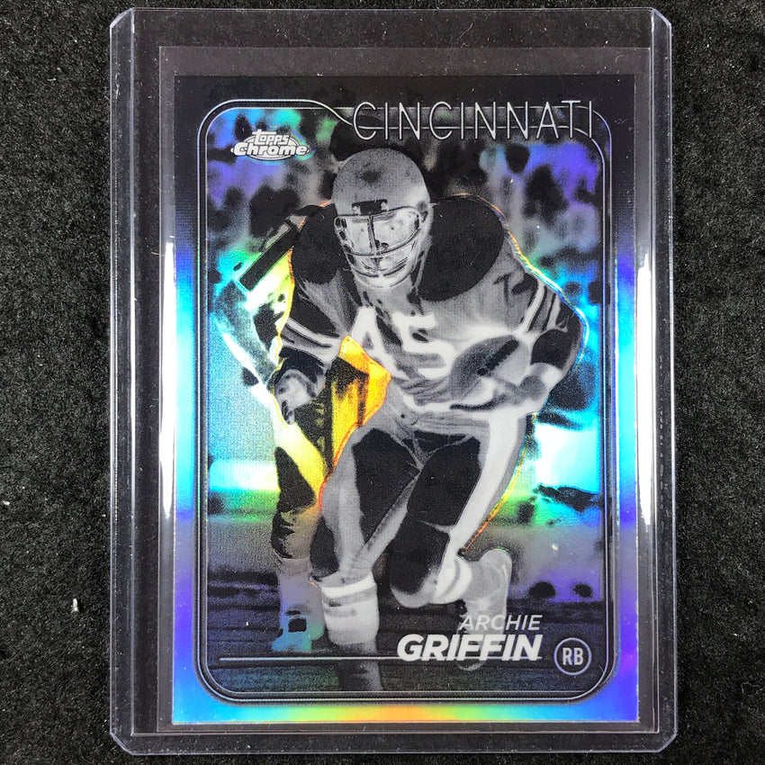 2024 Topps Chrome Football ARCHIE GRIFFIN Negative Refractor #26