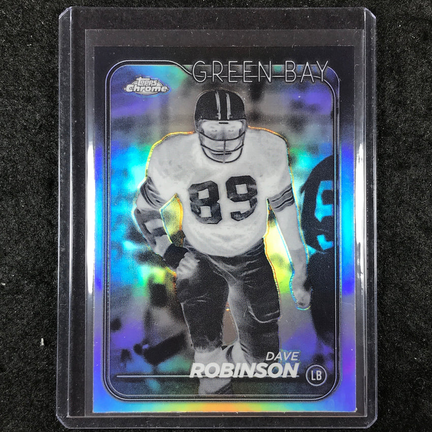 2024 Topps Chrome Football DAVE ROBINSON Negative Refractor #76