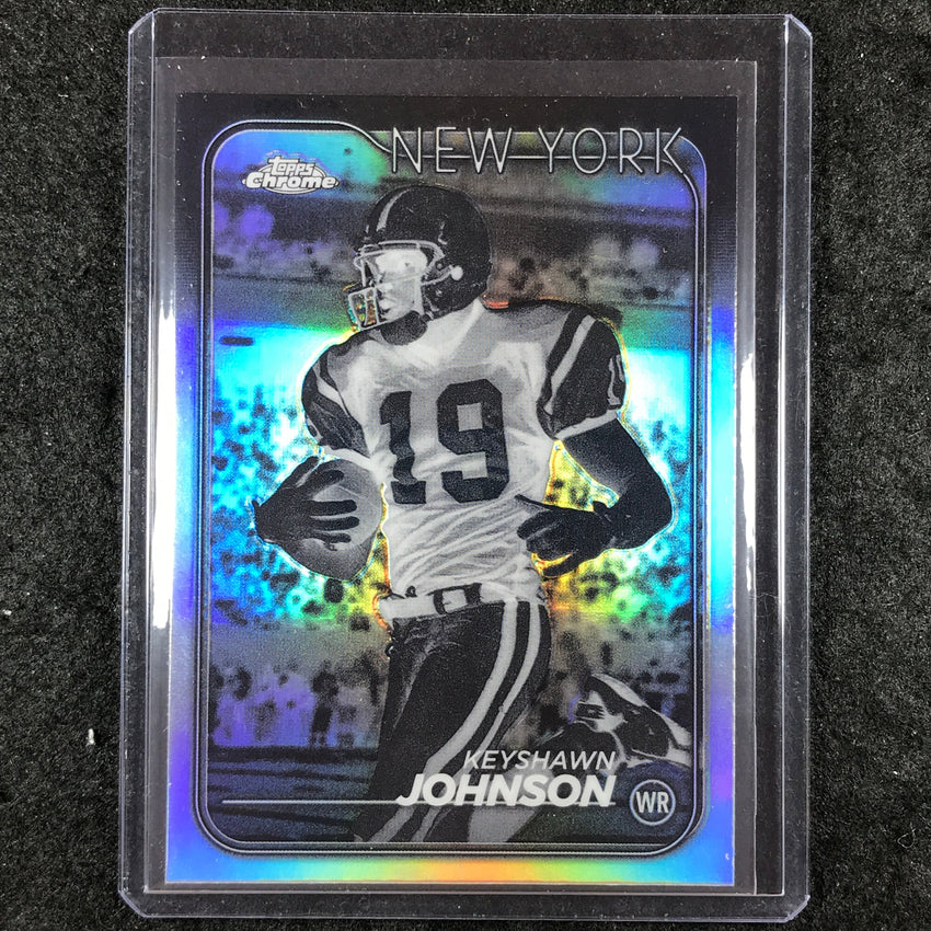 2024 Topps Chrome Football KEYSHAWN JOHNSON Negative Refractor #147