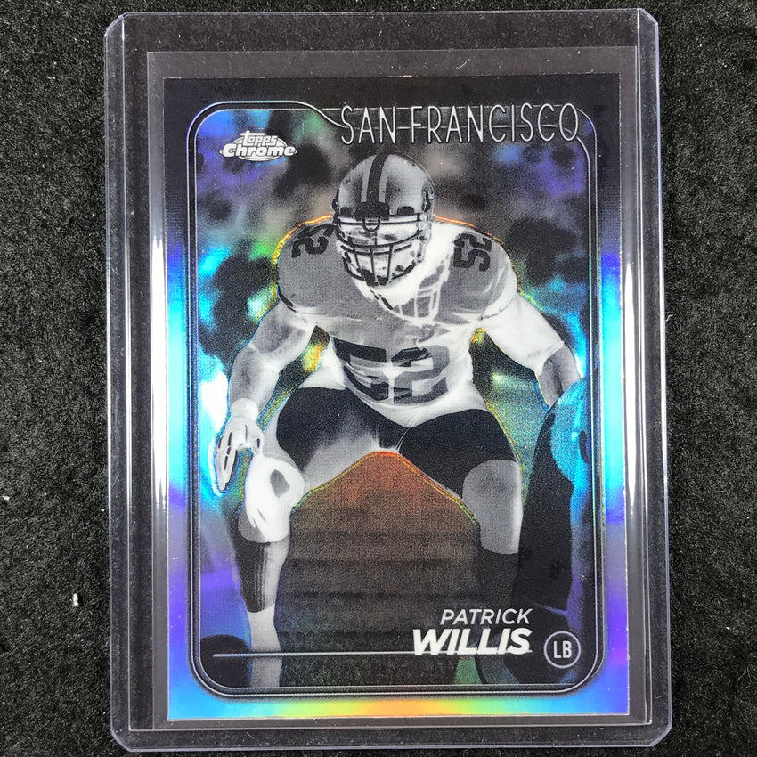 2024 Topps Chrome Football PATRICK WILLIS Negative Refractor #180