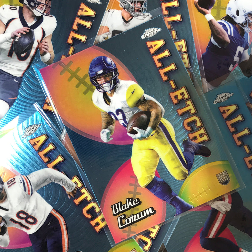 2024 Topps Chrome Football TROY AIKMAN Chrome All-Etch Base #CAE-TA
