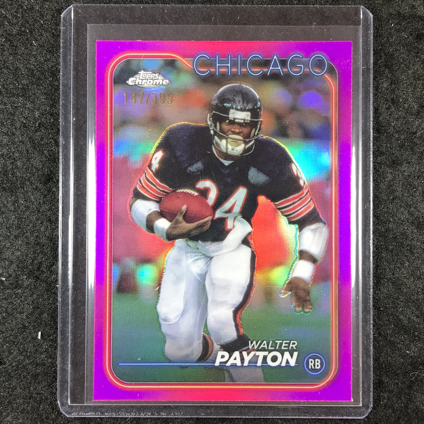 2024 Topps Chrome Football WALTER PAYTON Base Magenta 147/399 #23