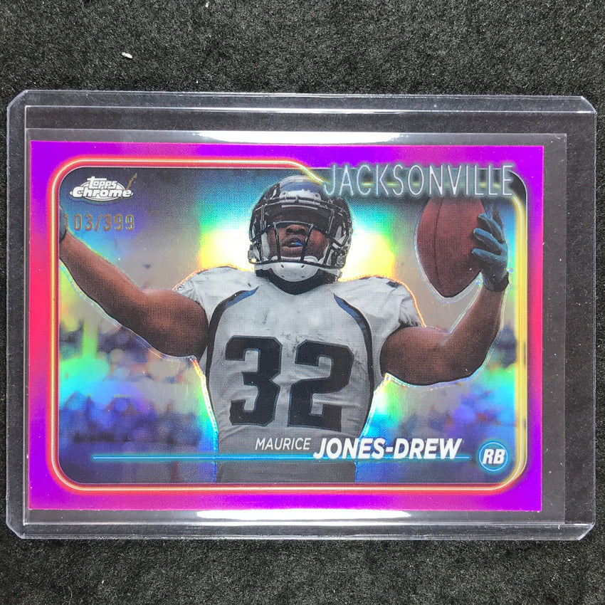 2024 Topps Chrome Football MAURICE JONES-DREW Base Magenta 103/399 #91