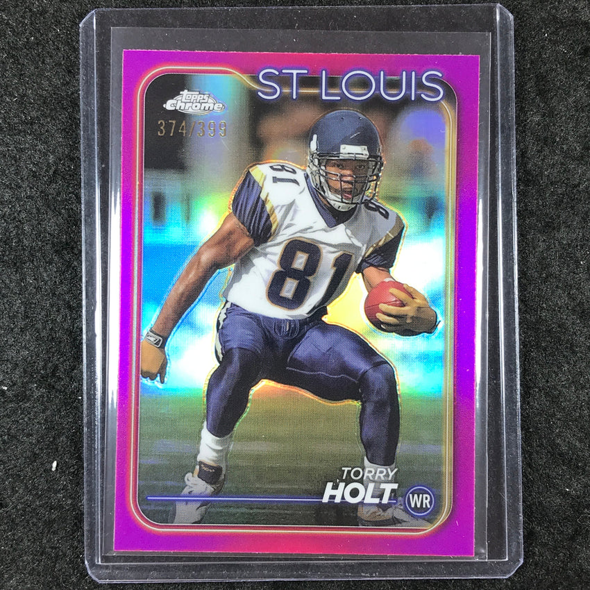 2024 Topps Chrome Football TORRY HOLT Base Magenta 374/399 #102
