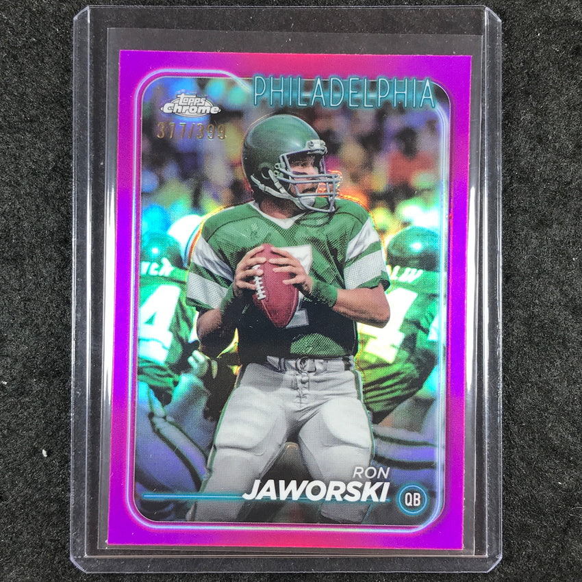 2024 Topps Chrome Football RON JAWORSKI Base Magenta 377/399 #158