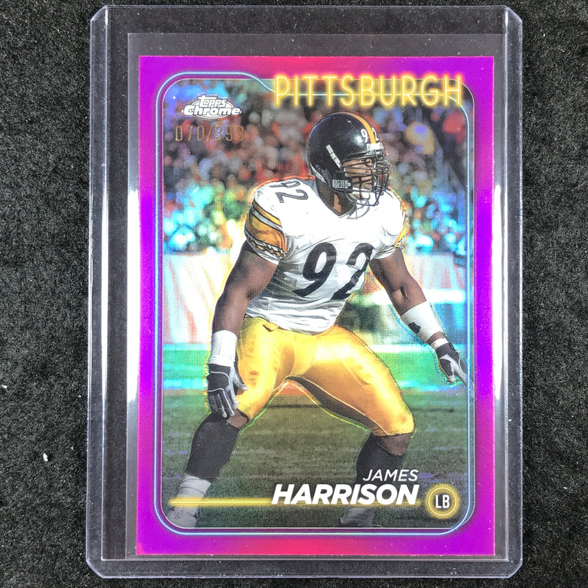 2024 Topps Chrome Football JAMES HARRISON Base Magenta 70/399 #163