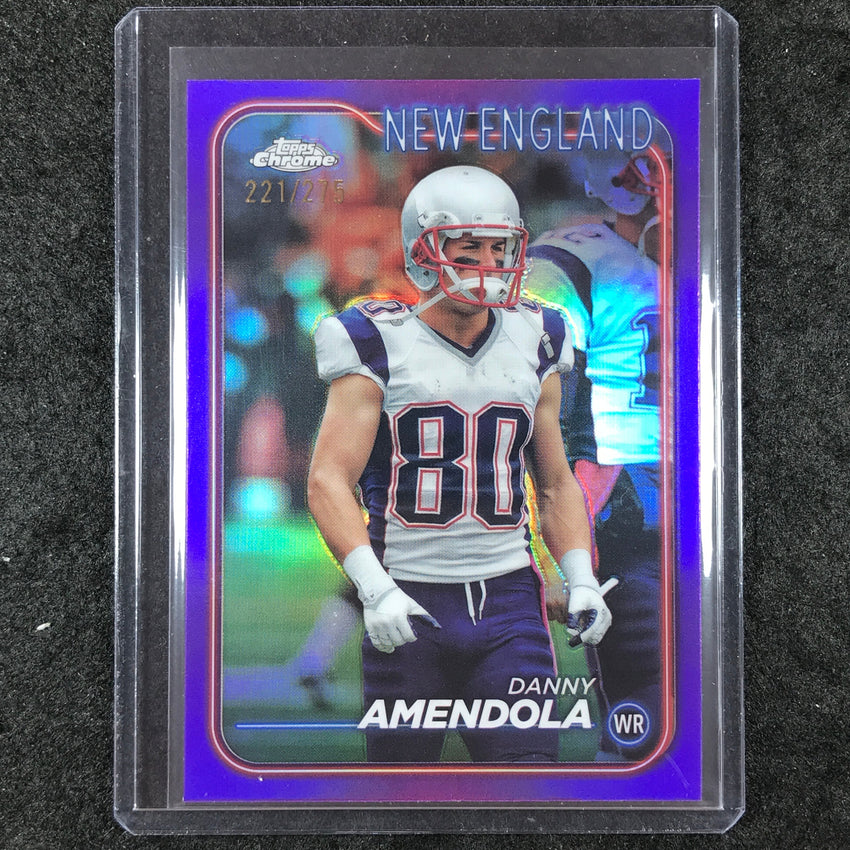 2024 Topps Chrome Football DANNY AMENDOLA Base Purple 221/275 #126