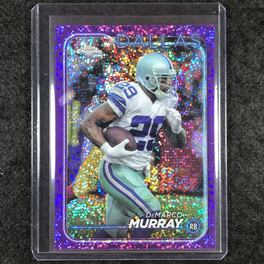 2024 Topps Chrome Football DEMARCO MURRAY Base Purple Speckle 70/275 #46