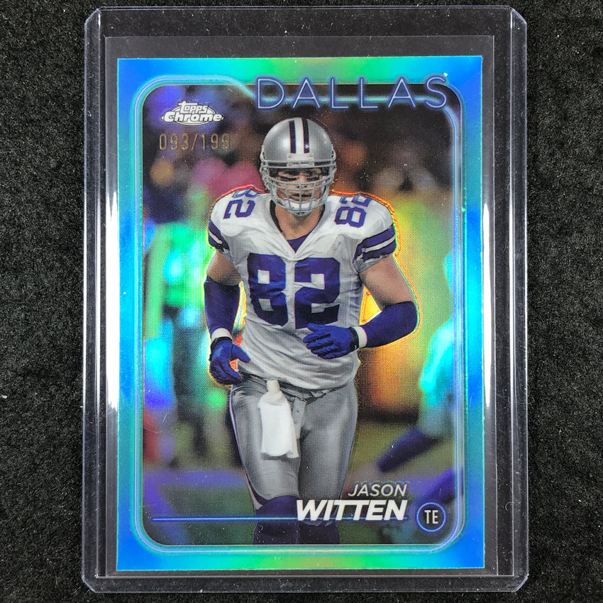 2024 Topps Chrome Football JASON WITTEN Base Aqua 93/199 #57