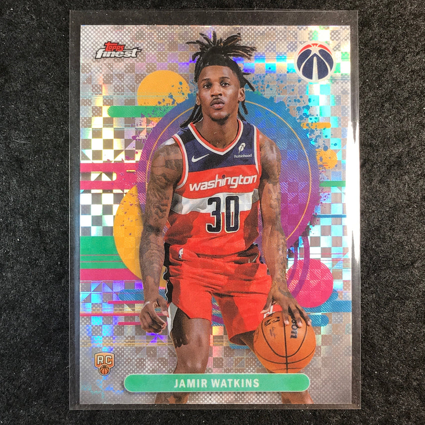 2025-26 Topps Finest JAMIR WATKINS Uncommon Rookie X-Fractor #133