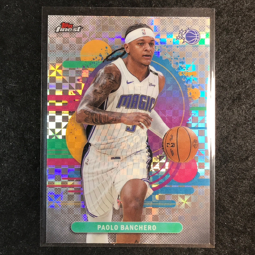 2025-26 Topps Finest PAOLO BANCHERO Uncommon X-Fractor #154