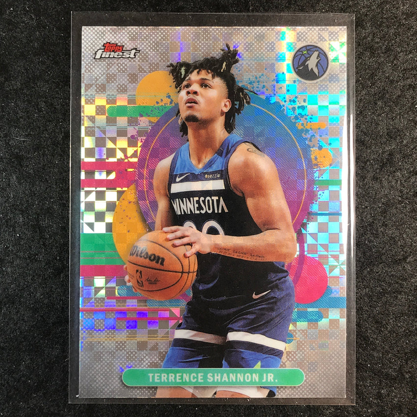 2025-26 Topps Finest TERRENCE SHANNON JR. Uncommon X-Fractor #159