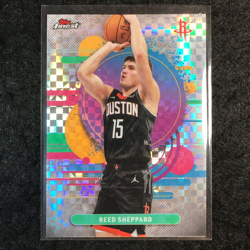 2025-26 Topps Finest REED SHEPPARD Uncommon X-Fractor #174