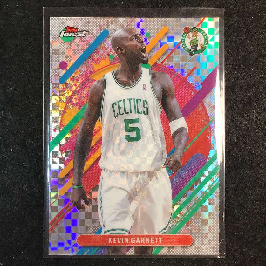 2025-26 Topps Finest KEVIN GARNETT Rare X-Fractor #296