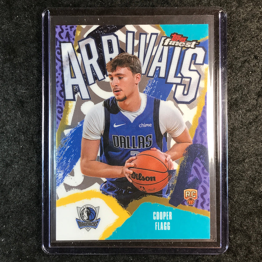 2025-26 Topps Finest COOPER FLAGG Arrivals Rookie Base #1