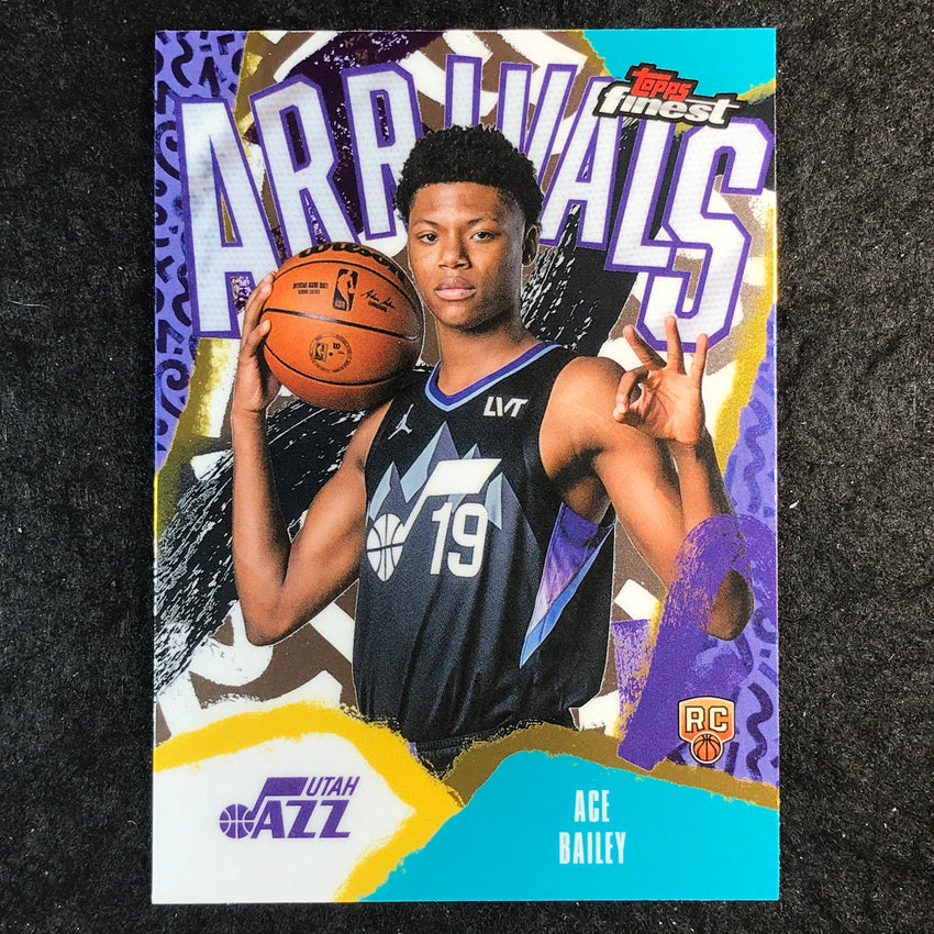 2025-26 Topps Finest ACE BAILEY Arrivals Rookie Base #5