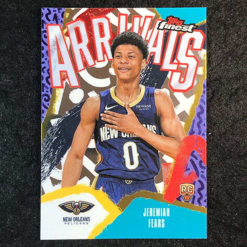 2025-26 Topps Finest JEREMIAH FEARS Arrivals Rookie Base #7
