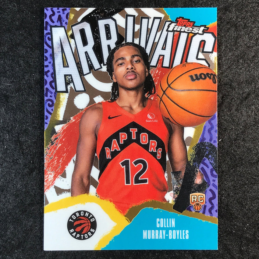 2025-26 Topps Finest COLLIN MURRAY-BOYLES Arrivals Rookie Base #9