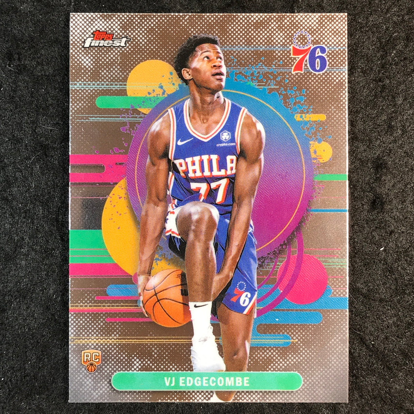 2025-26 Topps Finest VJ EDGECOMBE Uncommon Rookie Base #103