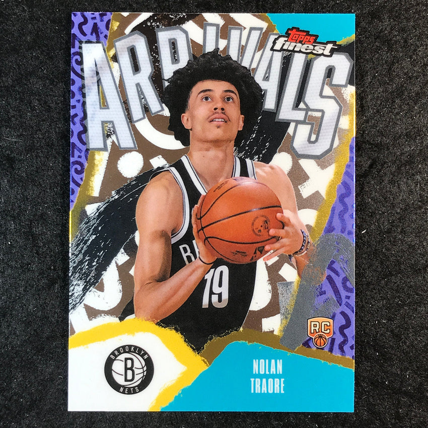 2025-26 Topps Finest NOLAN TRAORE Arrivals Rookie Base #19