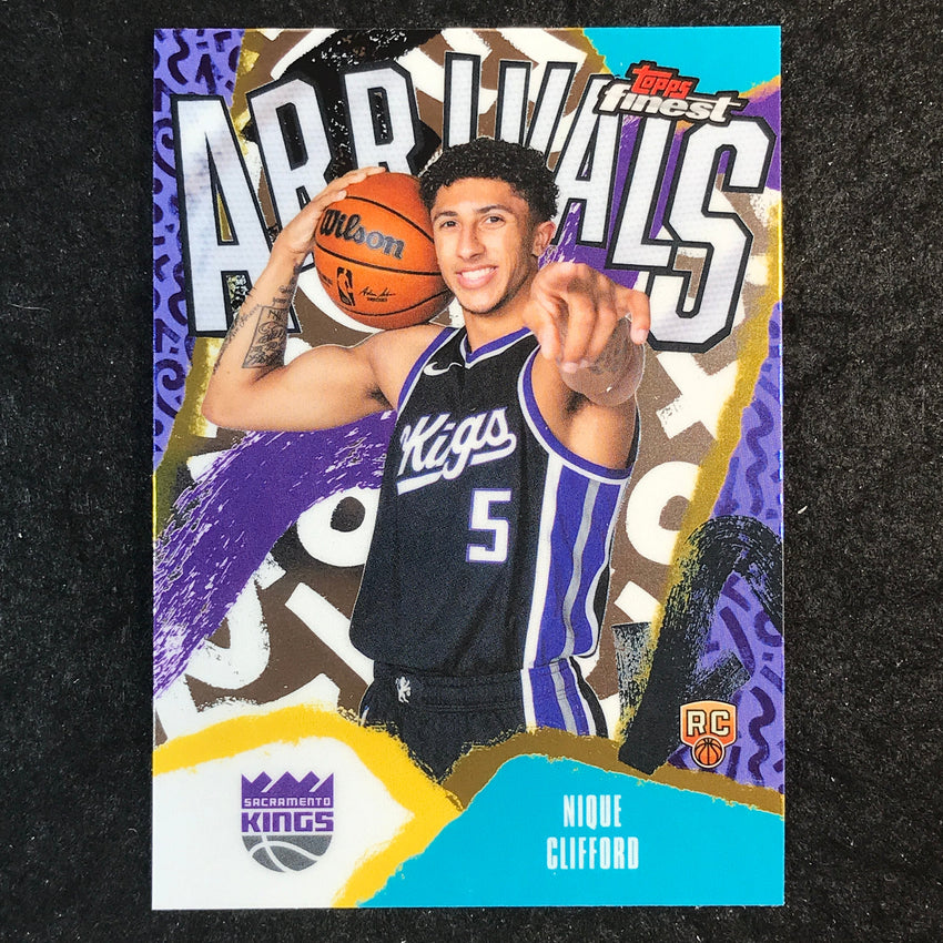 2025-26 Topps Finest NIQUE CLIFFORD Arrivals Rookie Base #24