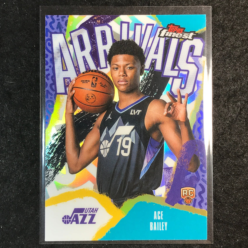 2025-26 Topps Finest ACE BAILEY Arrivals Rookie Refractor #5