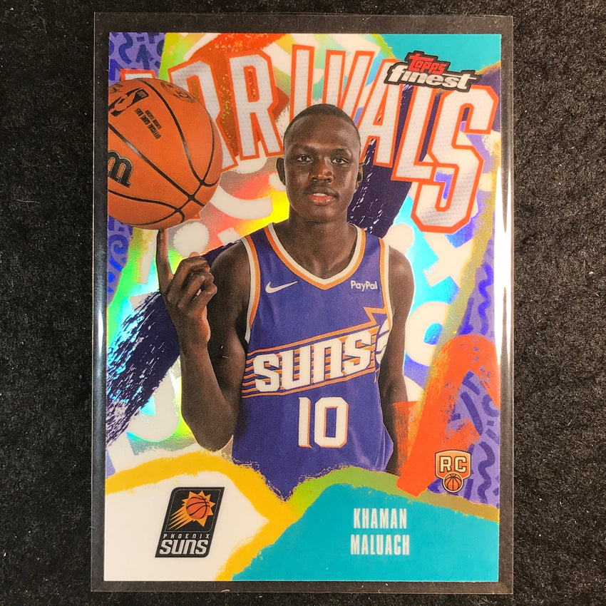 2025-26 Topps Finest KHAMAN MALUACH Arrivals Rookie Refractor #10