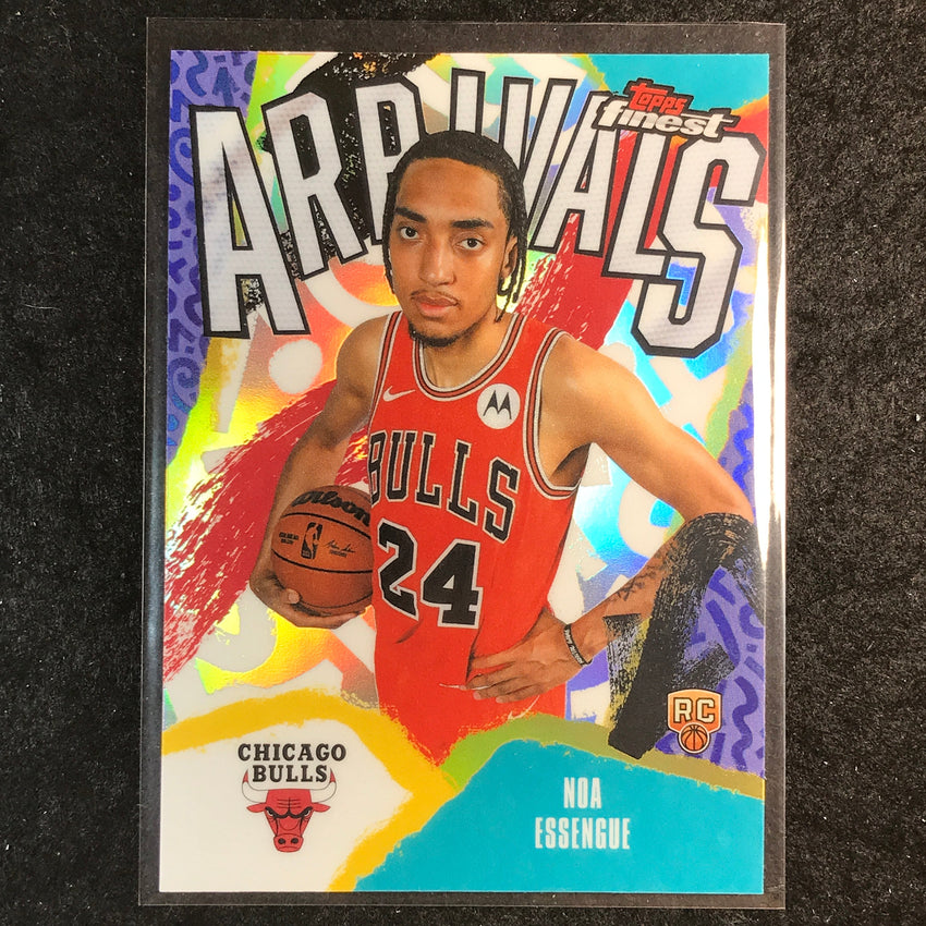 2025-26 Topps Finest NOA ESSENGUE Arrivals Rookie Refractor #12