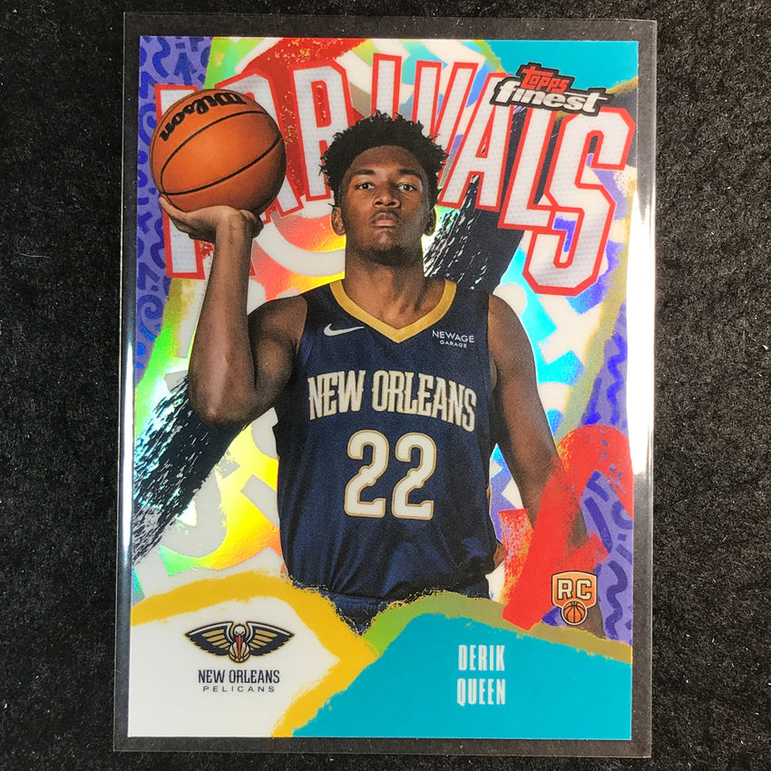 2025-26 Topps Finest DERIK QUEEN Arrivals Rookie Refractor #13