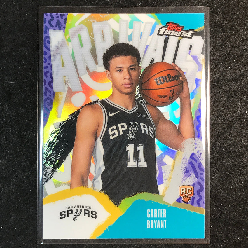 2025-26 Topps Finest CARTER BRYANT Arrivals Rookie Refractor #14