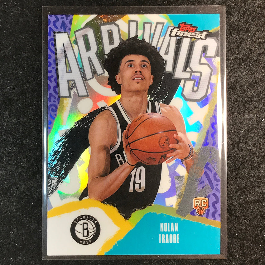 2025-26 Topps Finest NOLAN TRAORE Arrivals Rookie Refractor #19