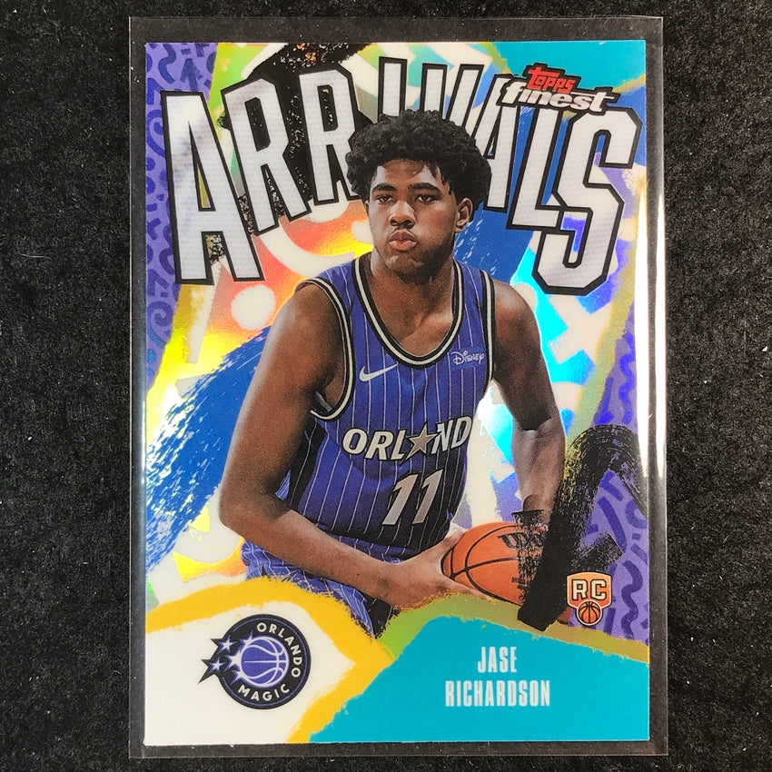 2025-26 Topps Finest JASE RICHARDSON Arrivals Rookie Refractor #25