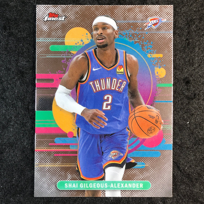 2025-26 Topps Finest SHAI GILGEOUS-ALEXANDER Uncommon Base #160