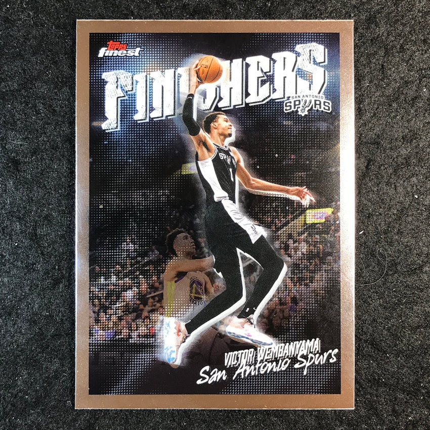 2025-26 Topps Finest VICTOR WEMBANYAMA Finishers Base #1