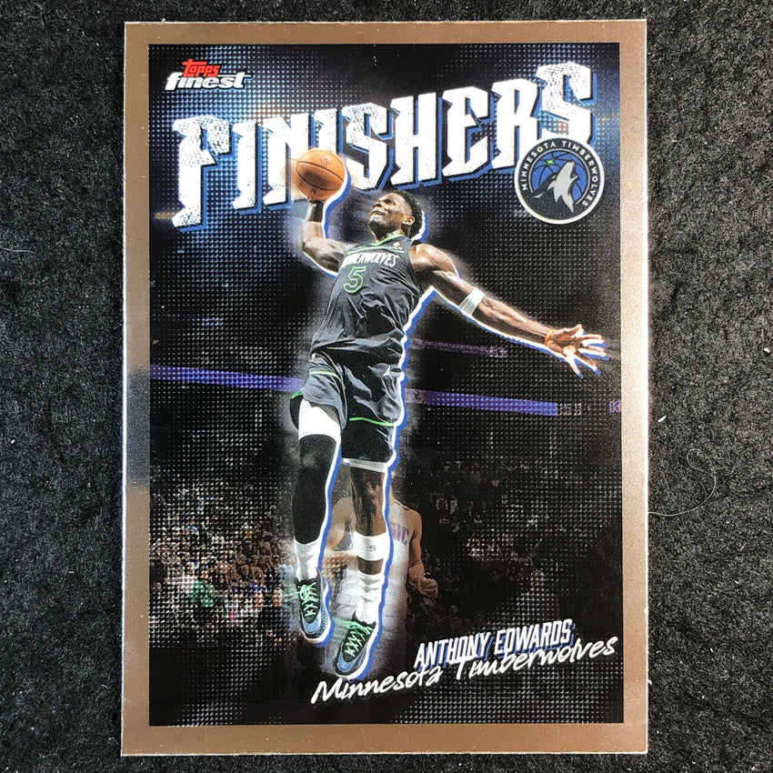 2025-26 Topps Finest ANTHONY EDWARDS Finishers Base #2